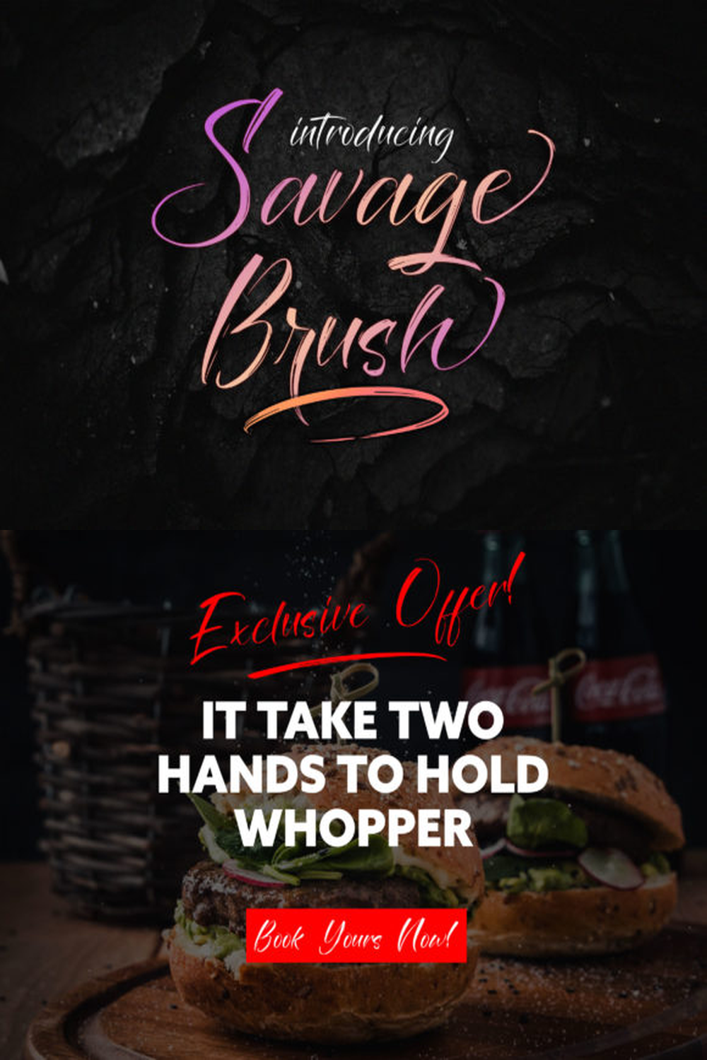 Savage Brush Font