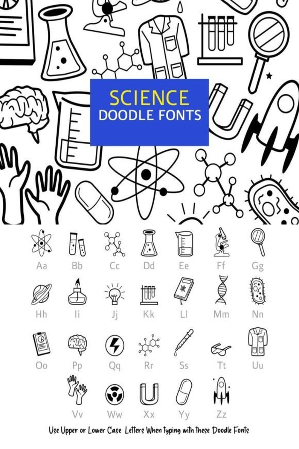 Science Doodle Font