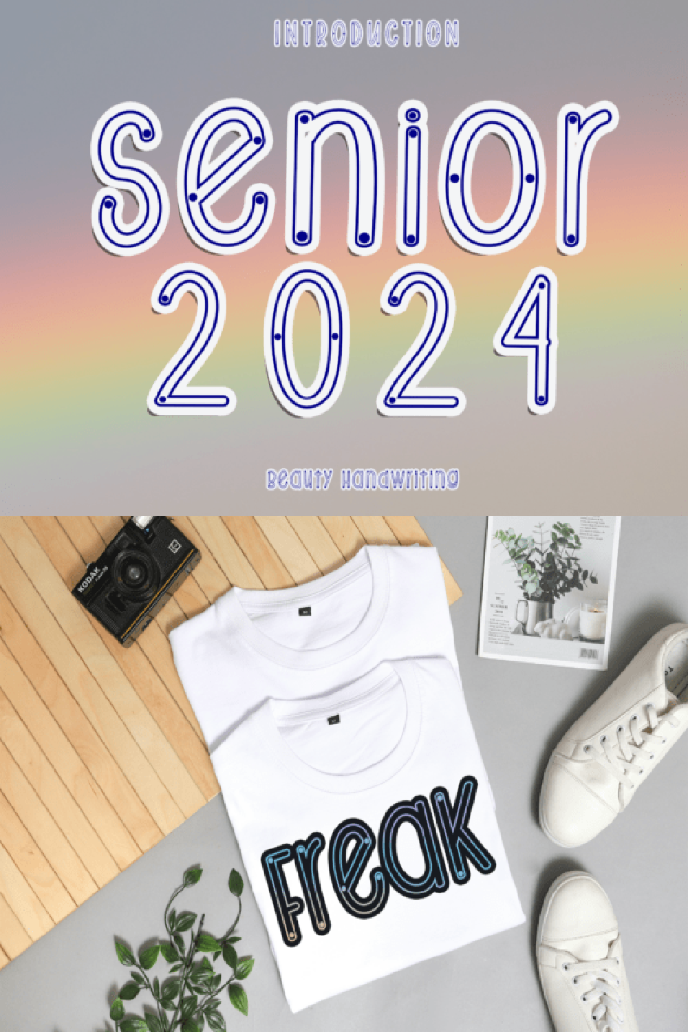 Senior 2024 Font Font