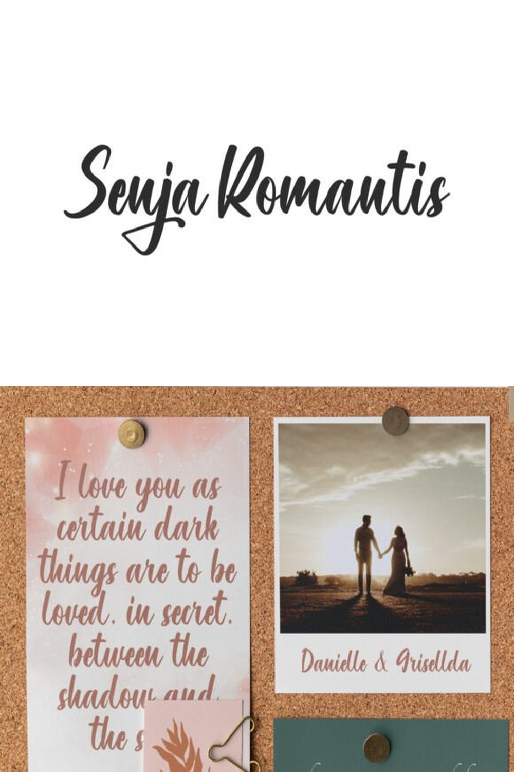 Senja Romantis Font