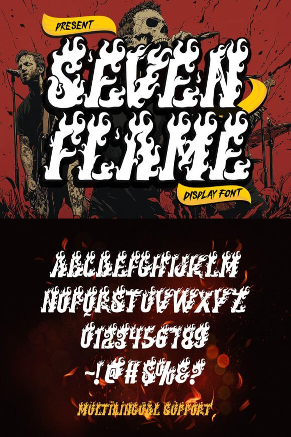 Seven Flame Font