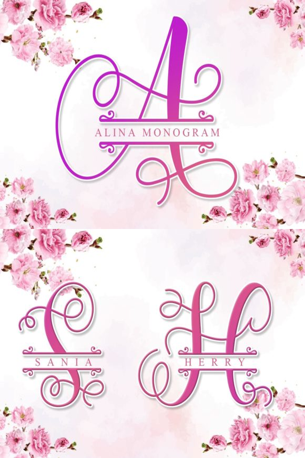 Alina Monogram Font Font