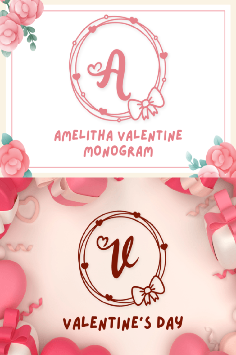 Amelitha Valentine Monogram Font