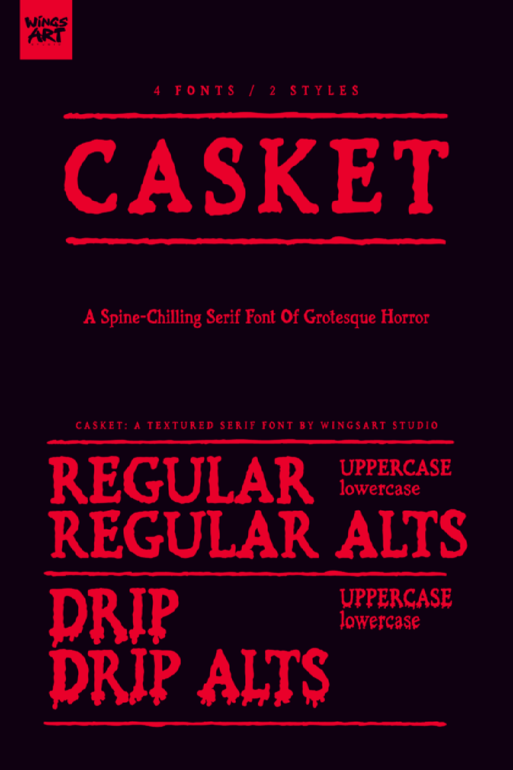 Casket Font