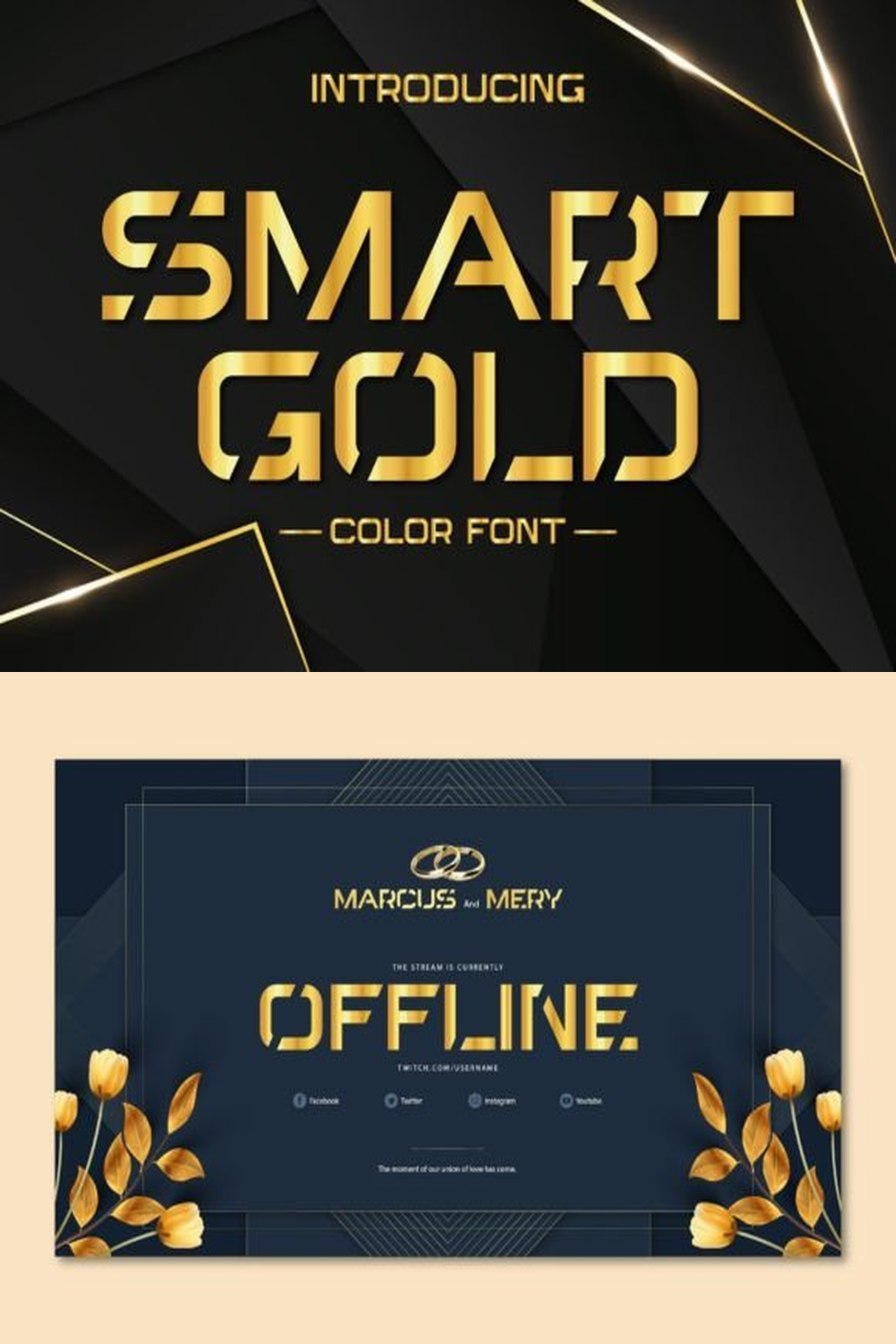 Smart Gold Font