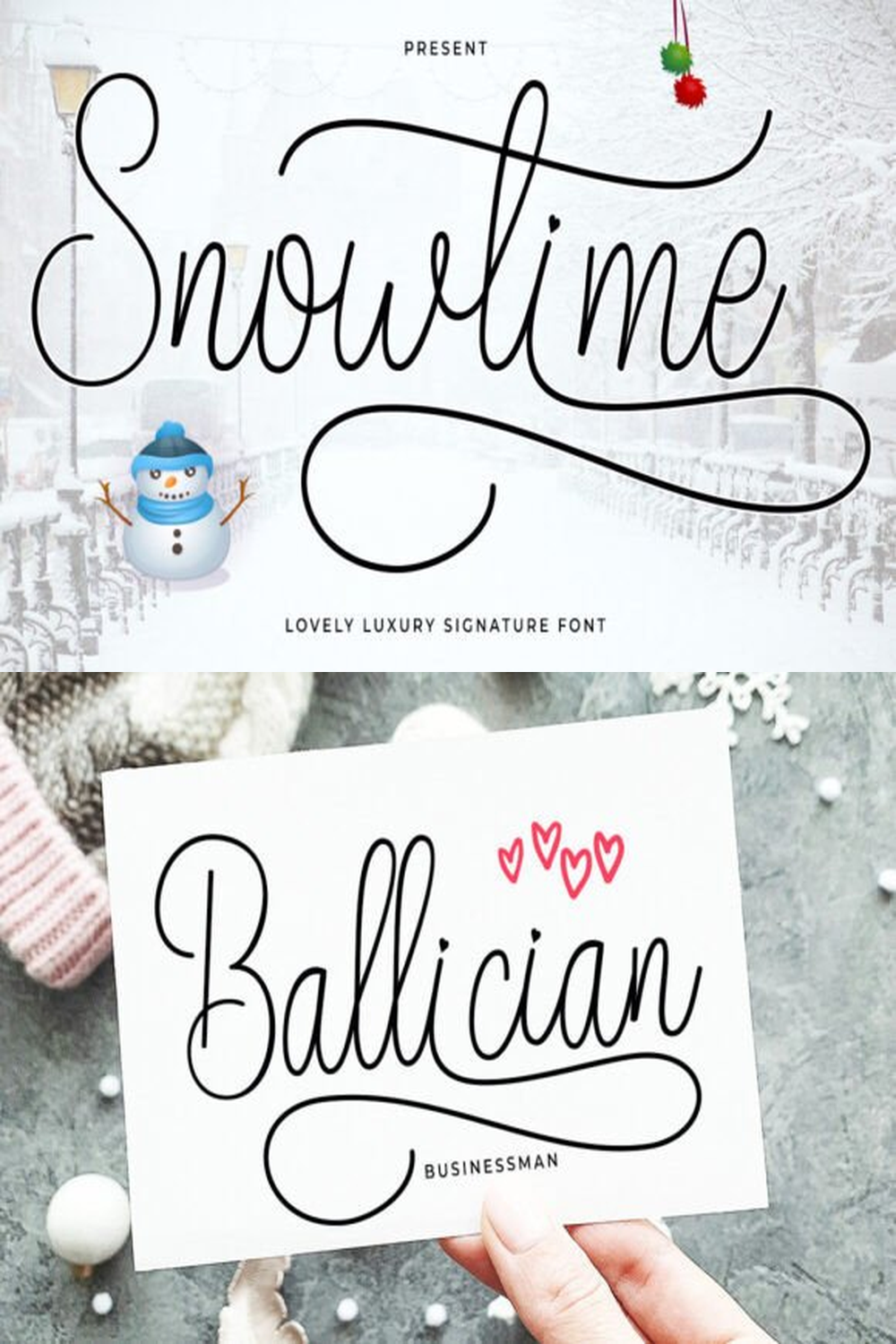 Snowtime Font