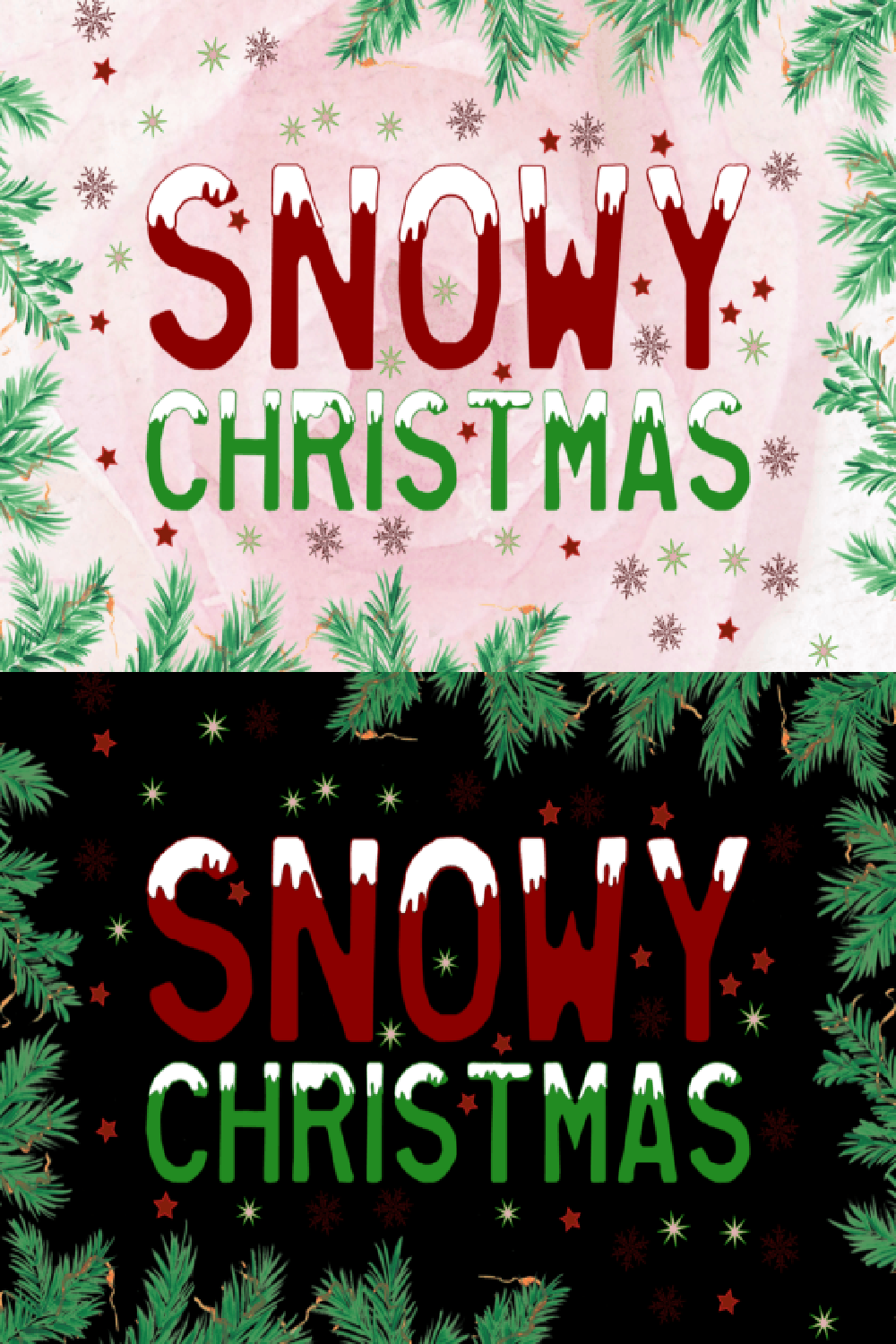 Snowy Christmas Font