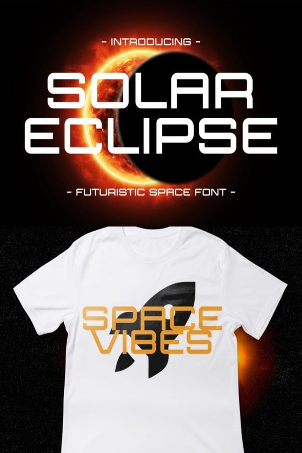 Solar Eclipse Font