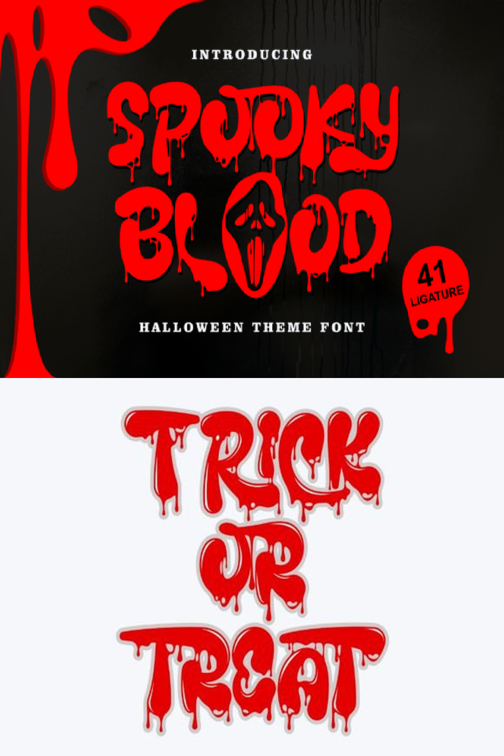 Spooky Blood Font Font