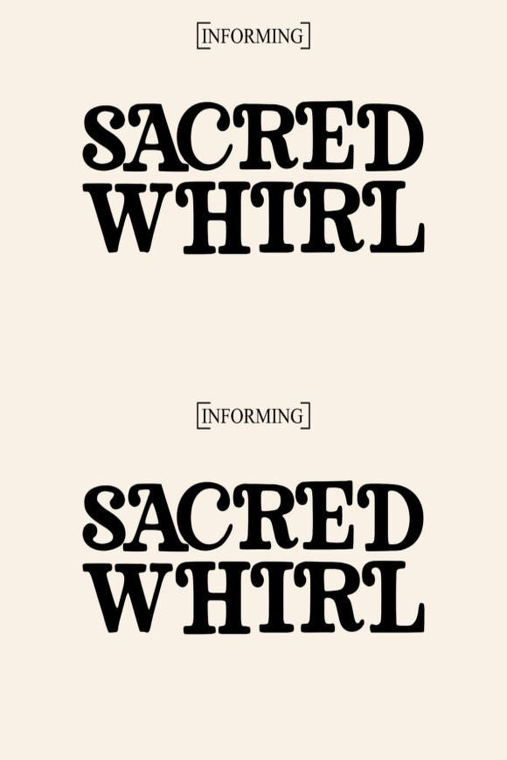 Sacred Whirl Font