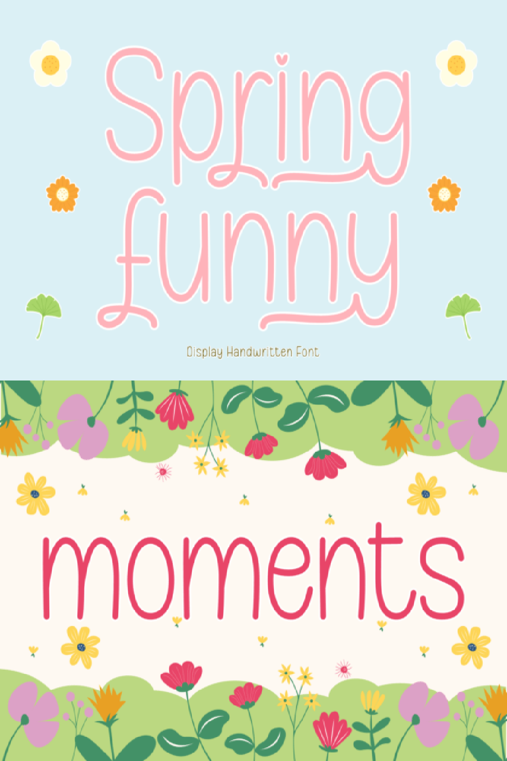 Spring Funny Font