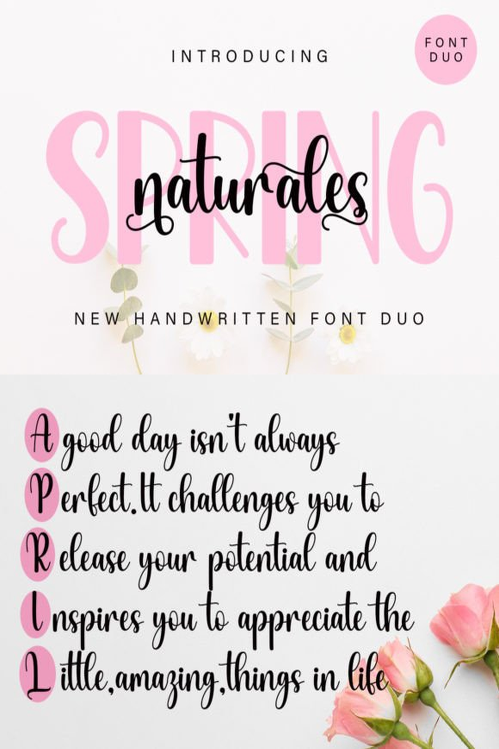 Spring Naturales Duo Font