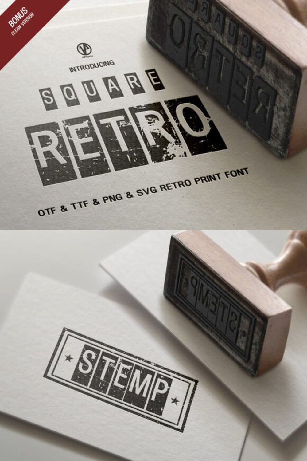 Square Retro Font