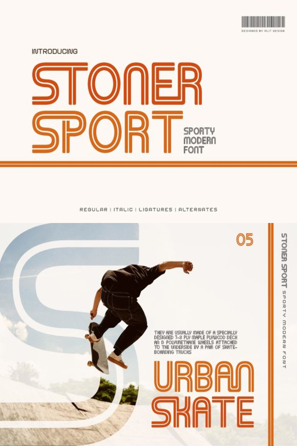 Stoner Sport Font