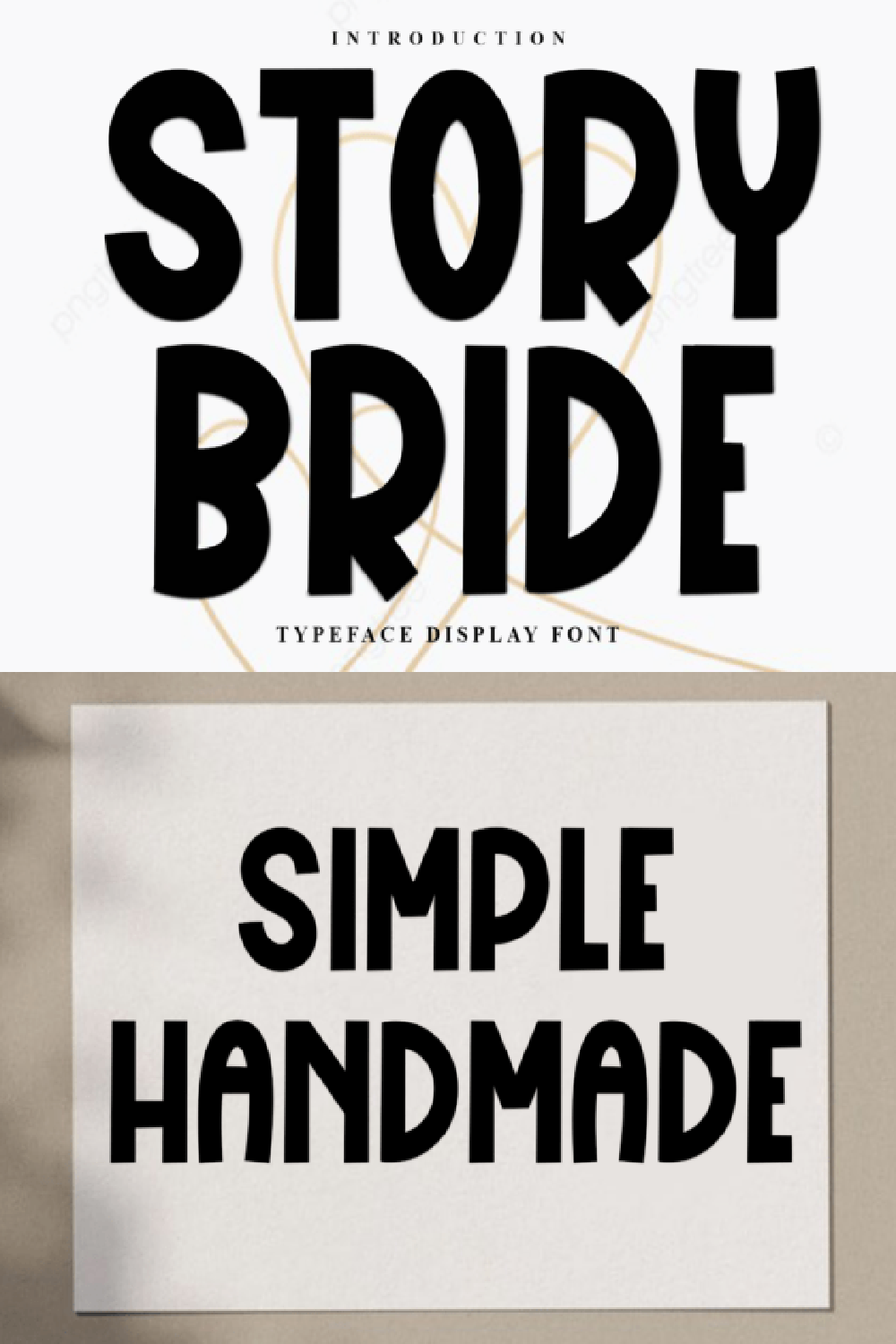 Story Bride Font