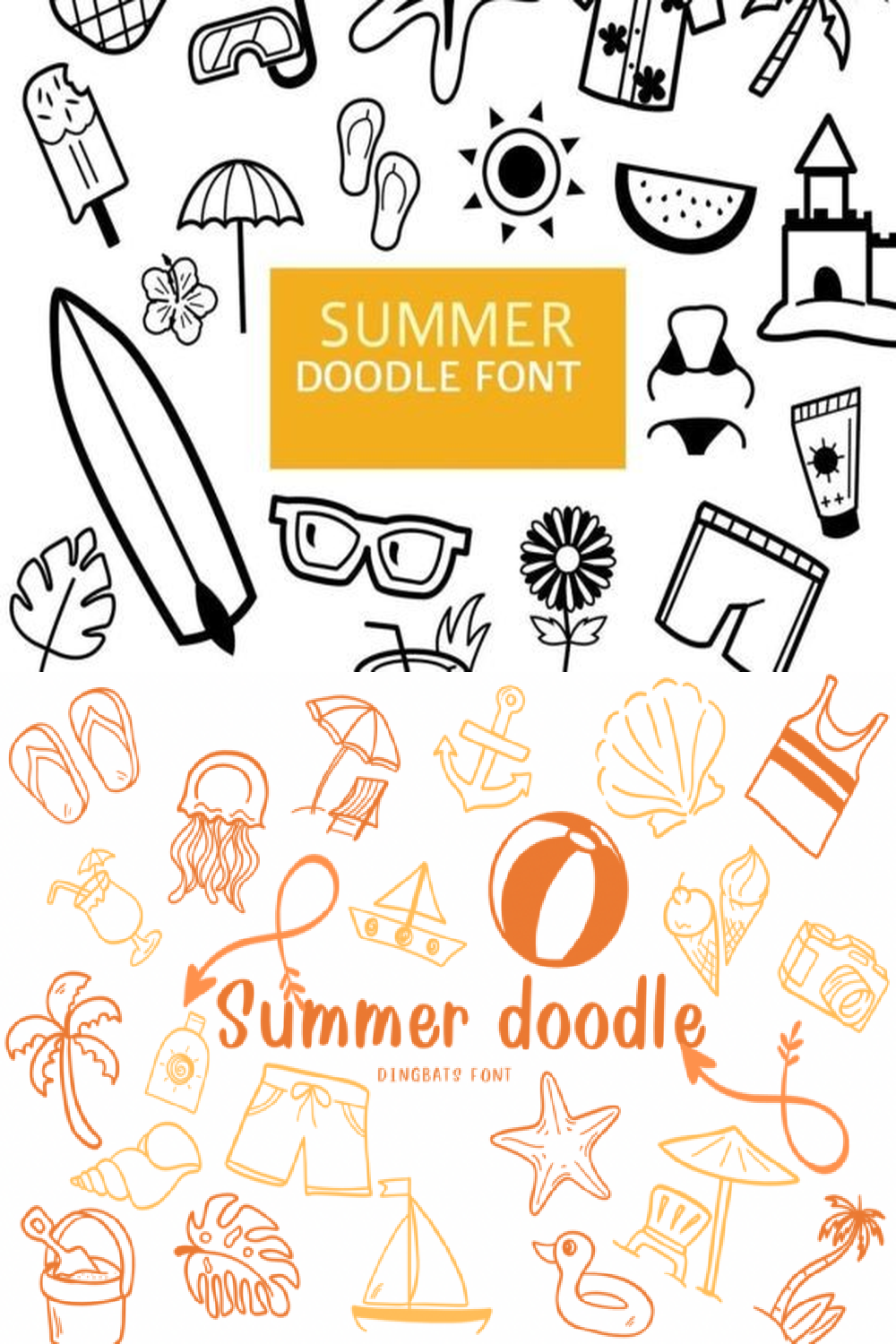 Summer Doodle Font