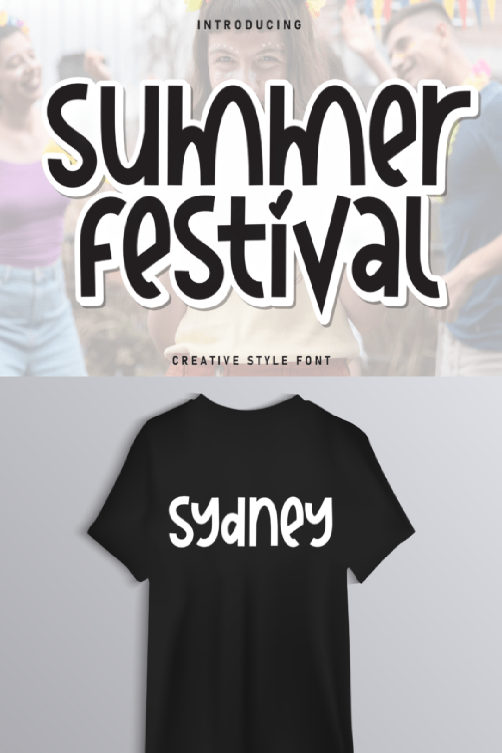 Summer Festival Font