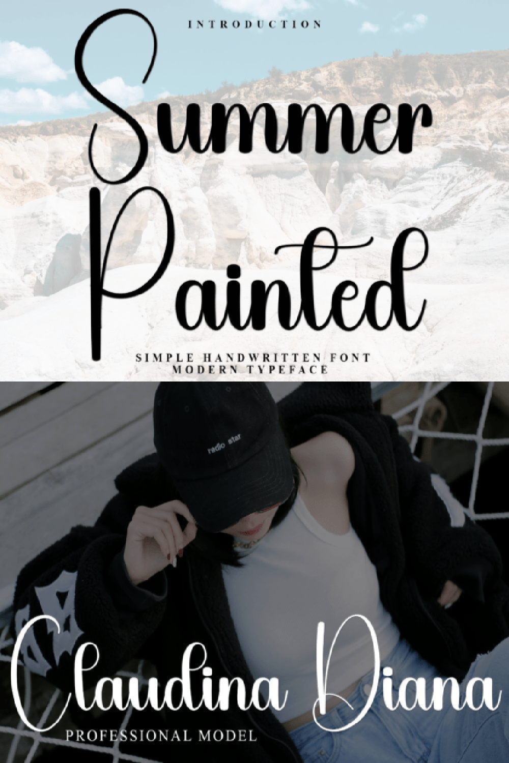 Summer Painted Font