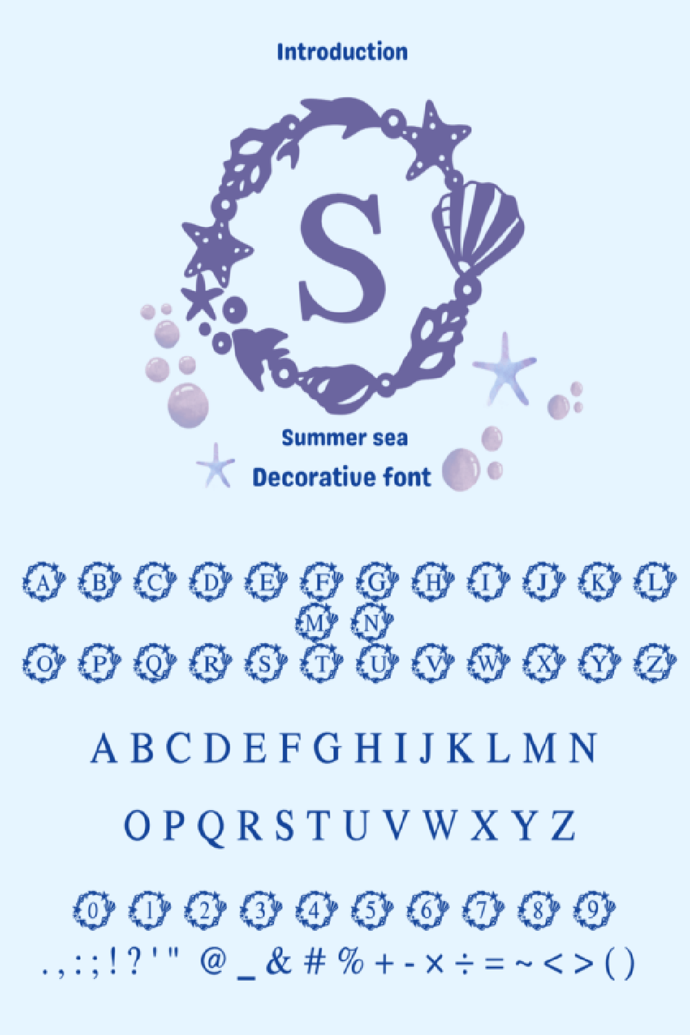 Summer Sea Font