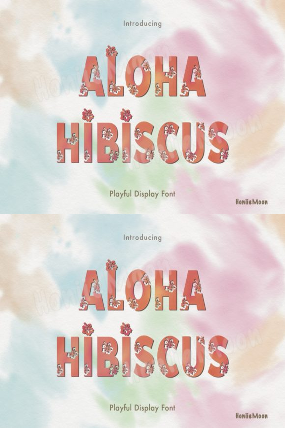 Aloha Hibiscus Font