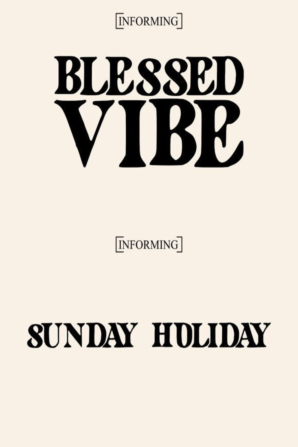 Blessed Vibe Font
