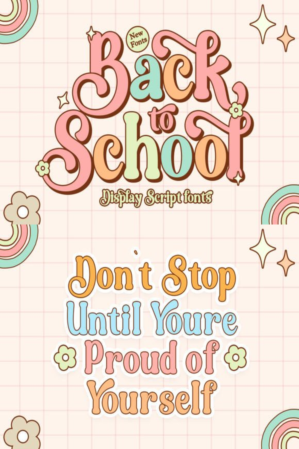 Back to School Font