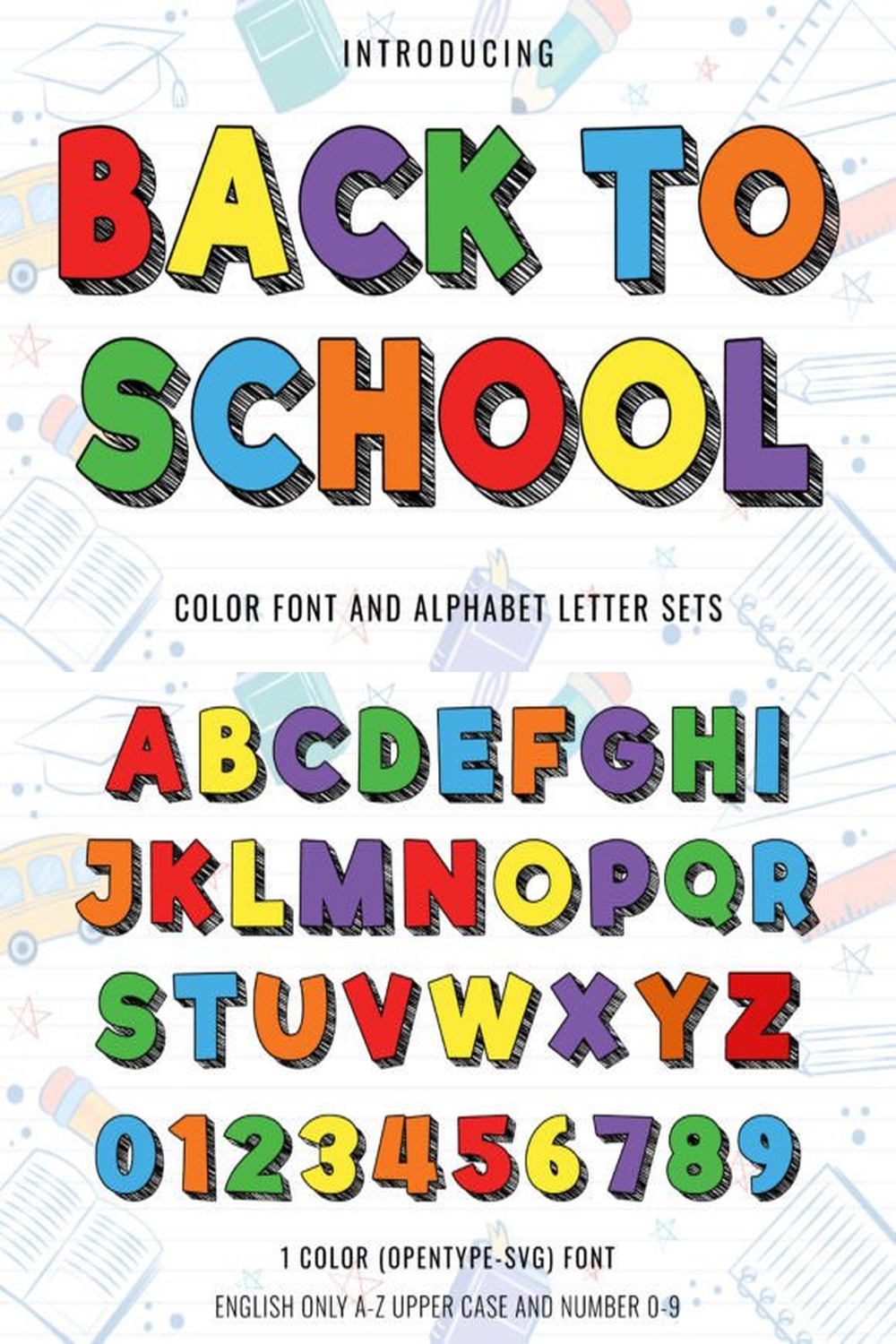 Back to School Font Back to School Font