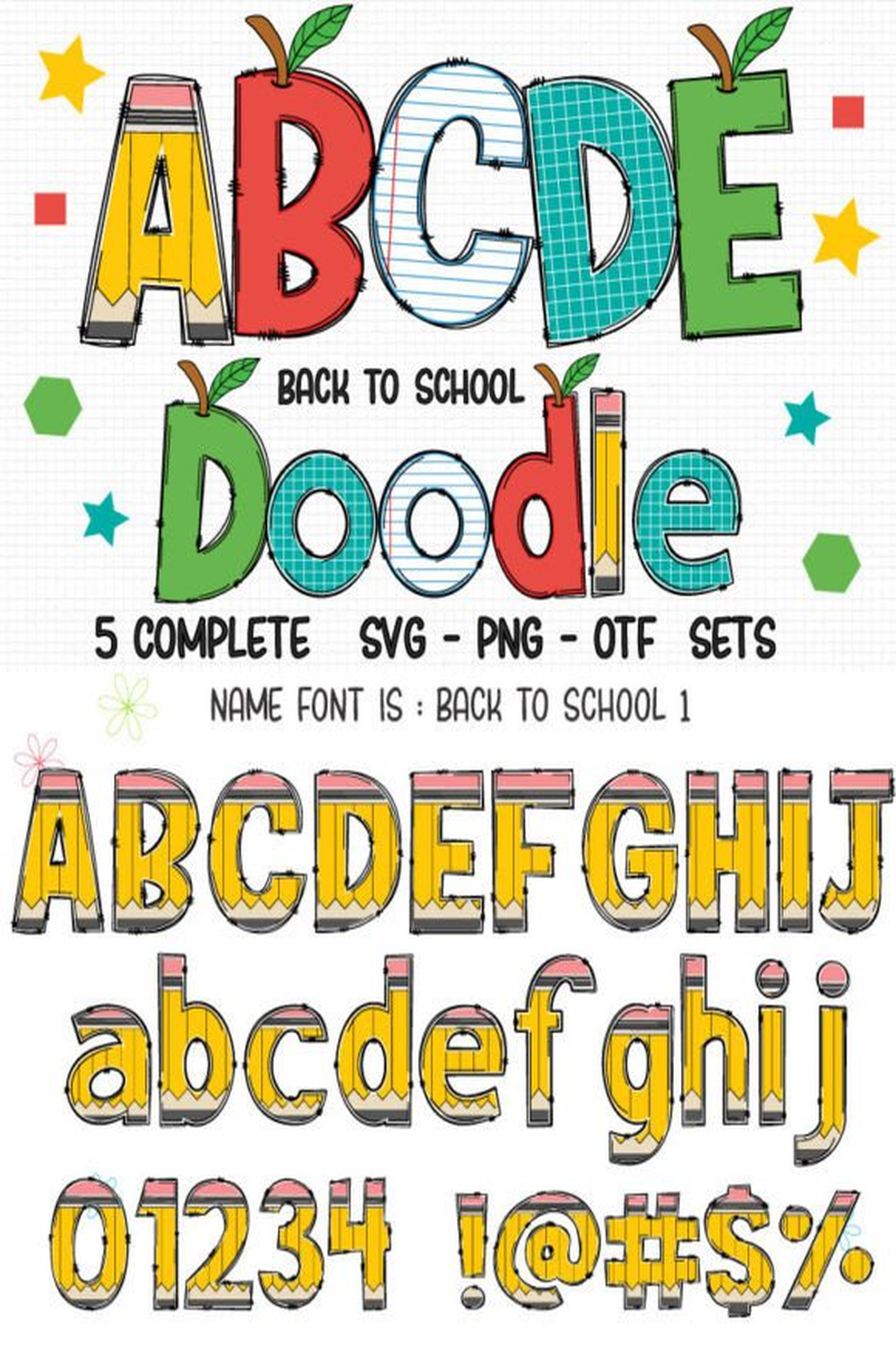Back to School Font