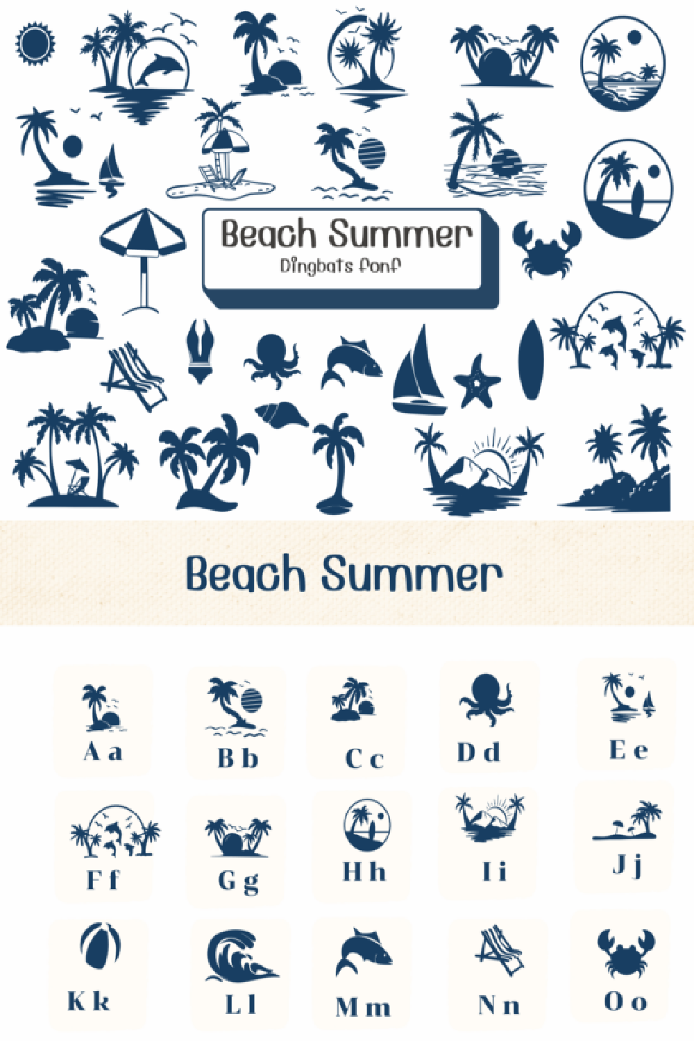 Beach Summer Font