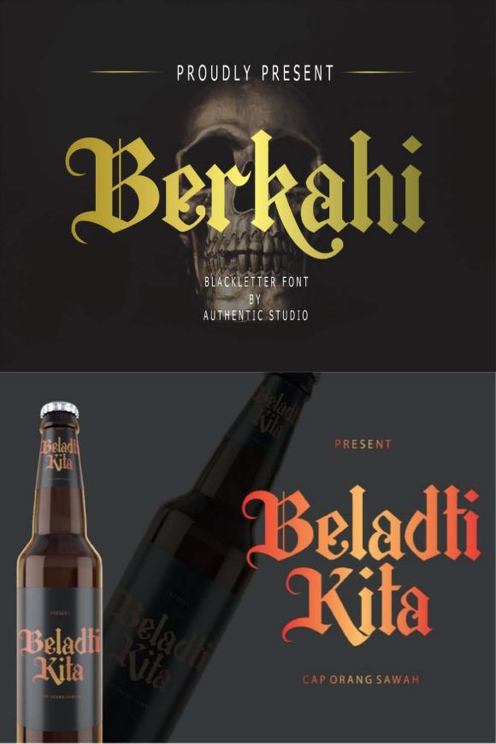 Berkahi Font