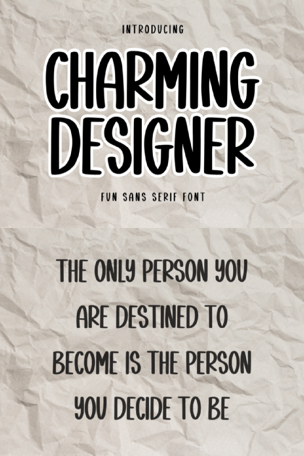 Charming Designer Font