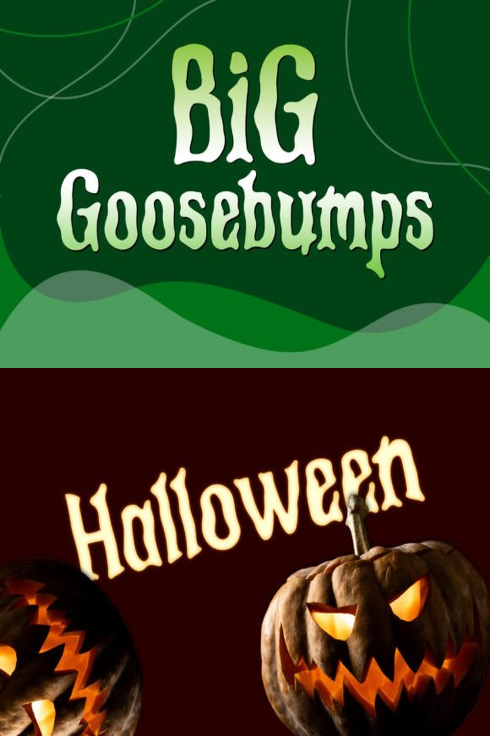 Big Goosebumps Font