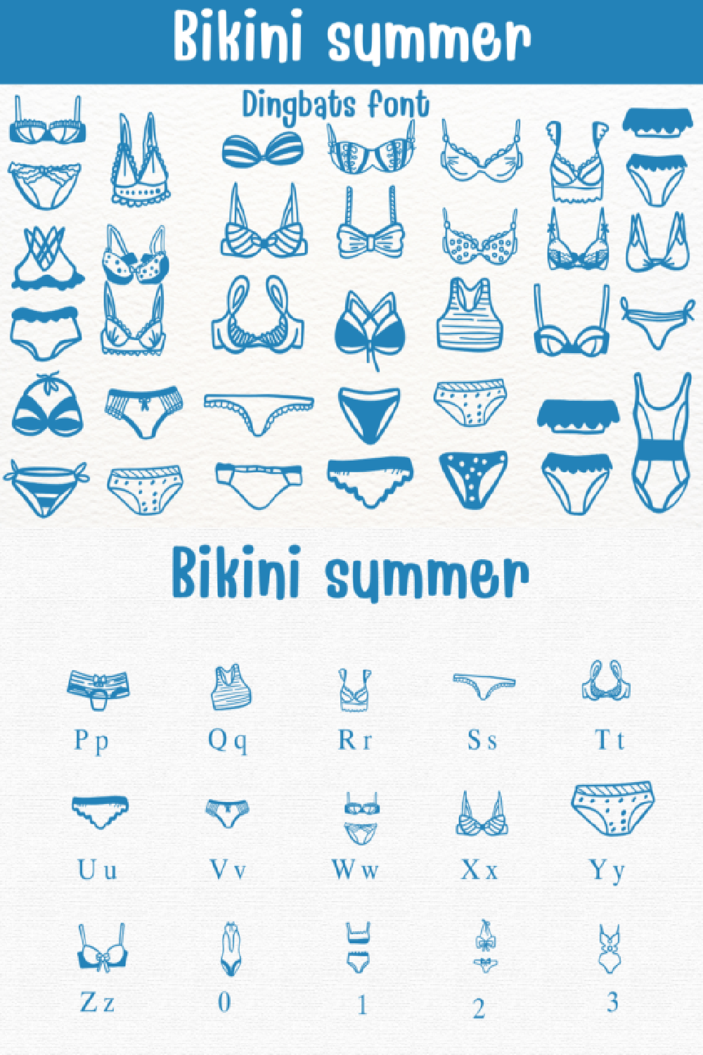 Bikini Summer Font