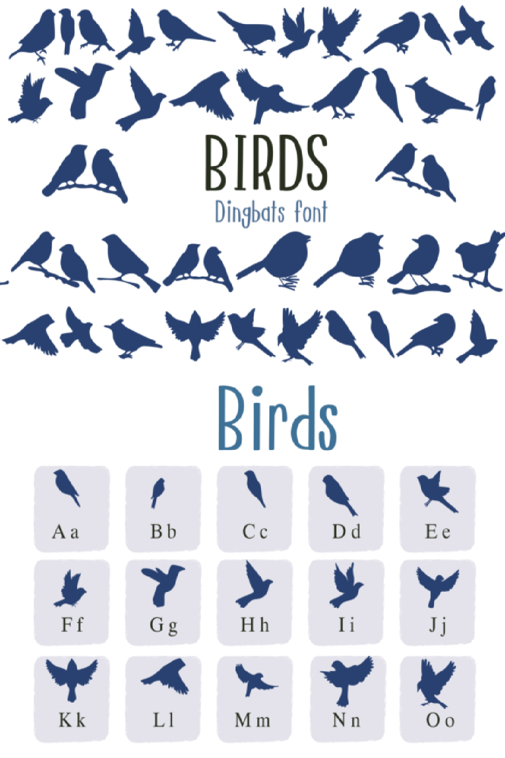 Birds Font