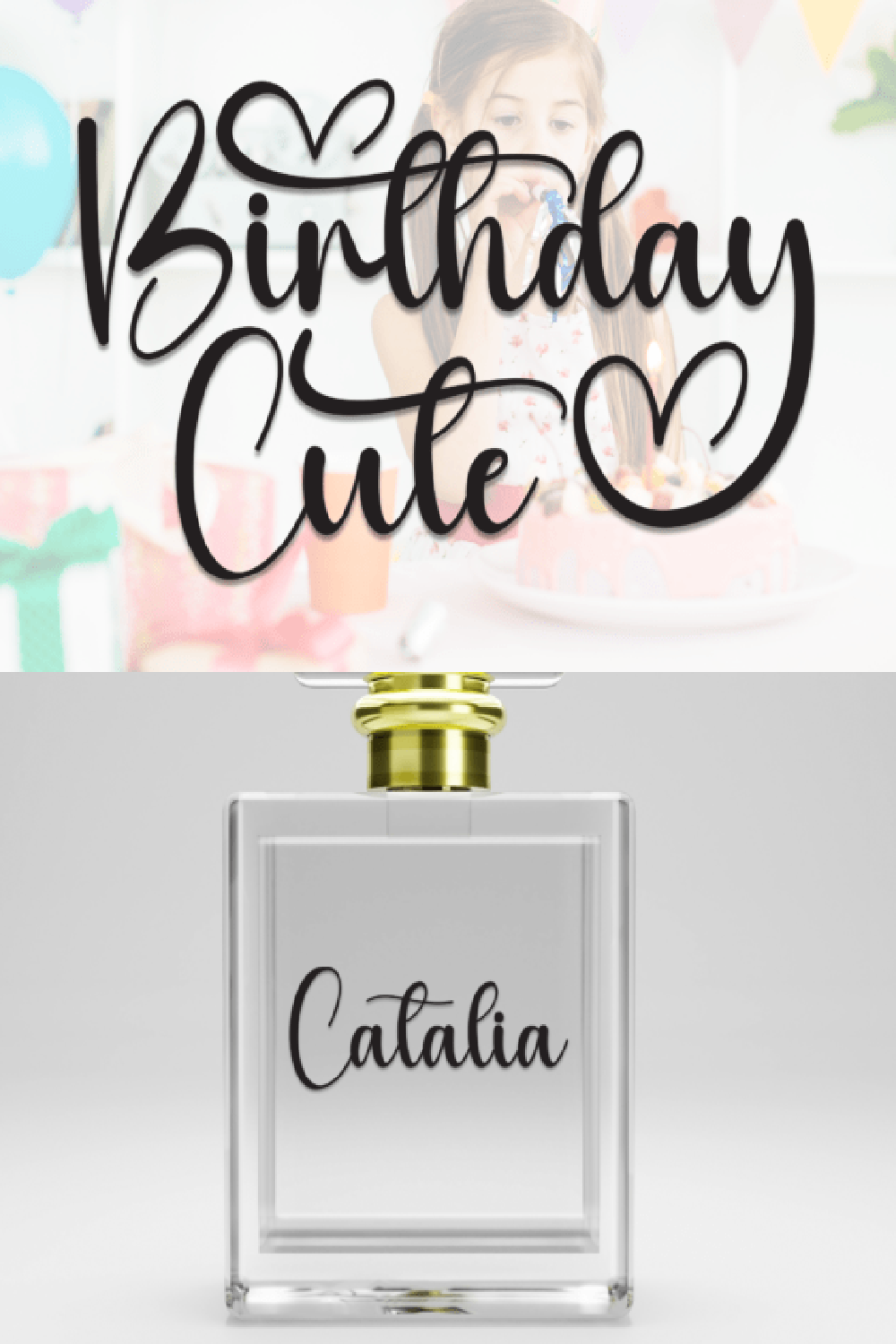 Birthday Cute Font
