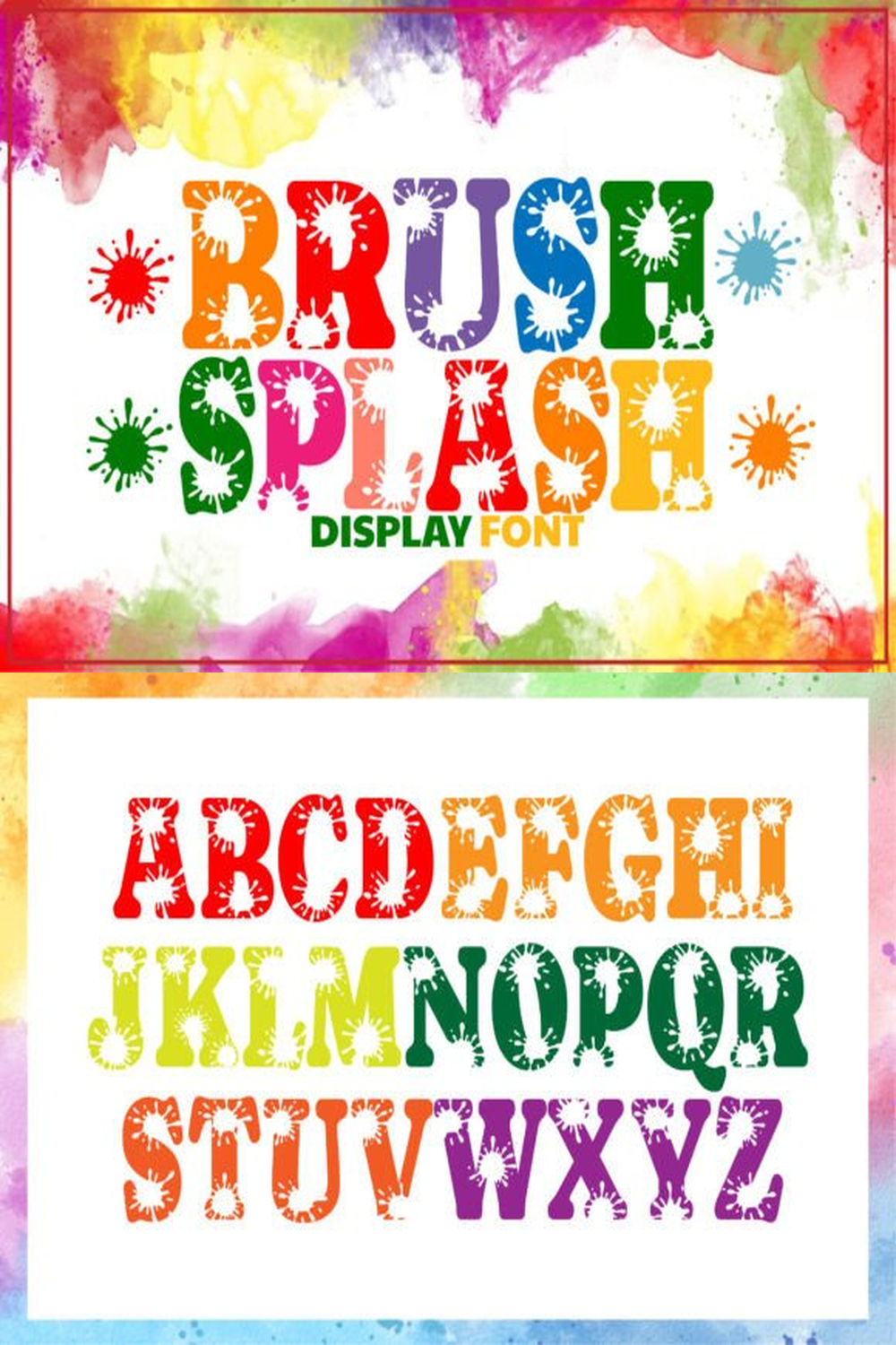 Brush Splash Font