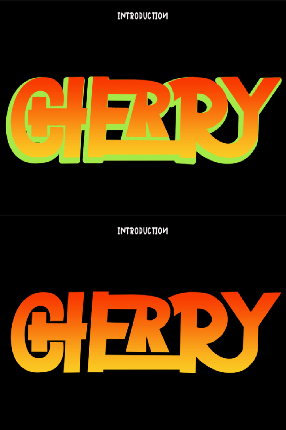 Cherry Font