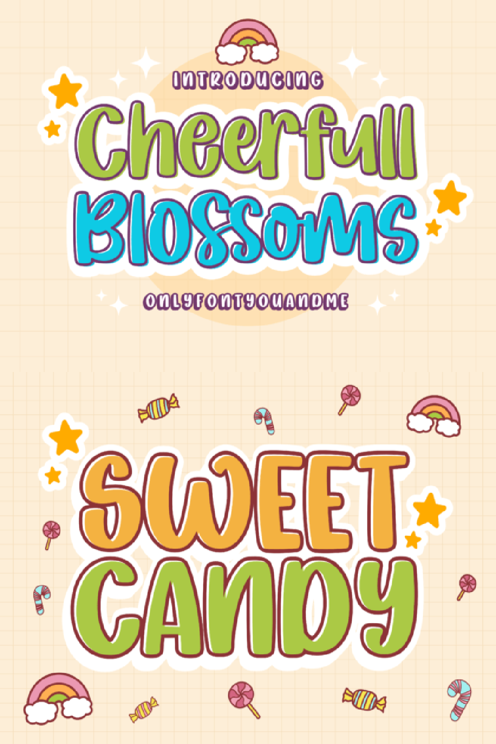 Cheerfull Blossoms Font