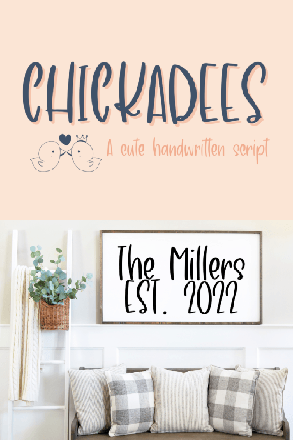 Chickadees Font