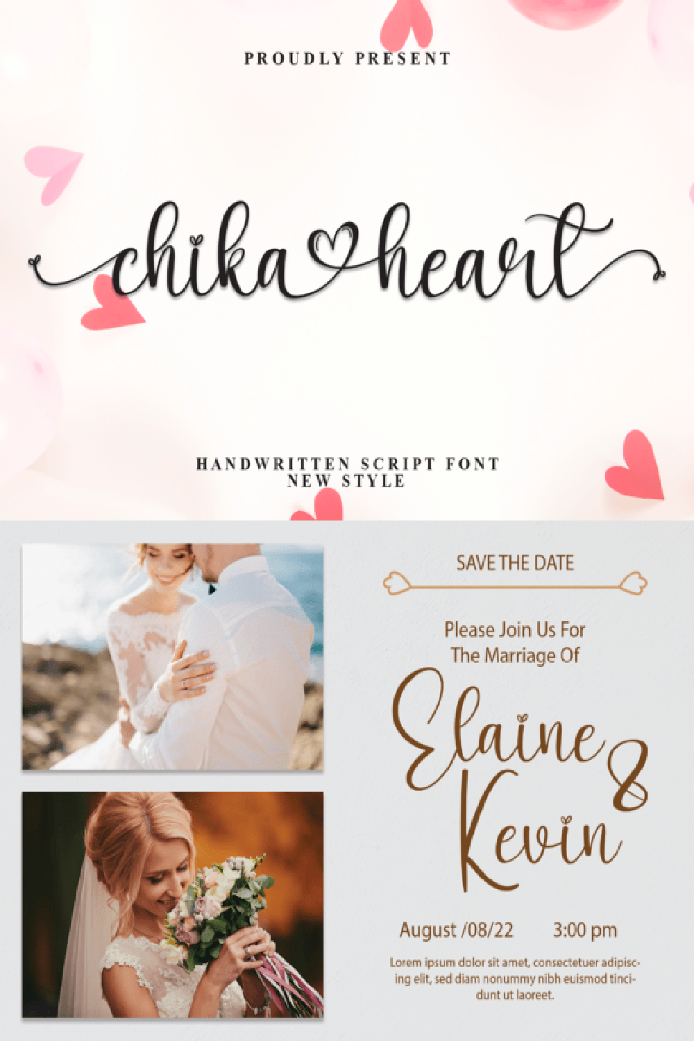 Chika Heart Font