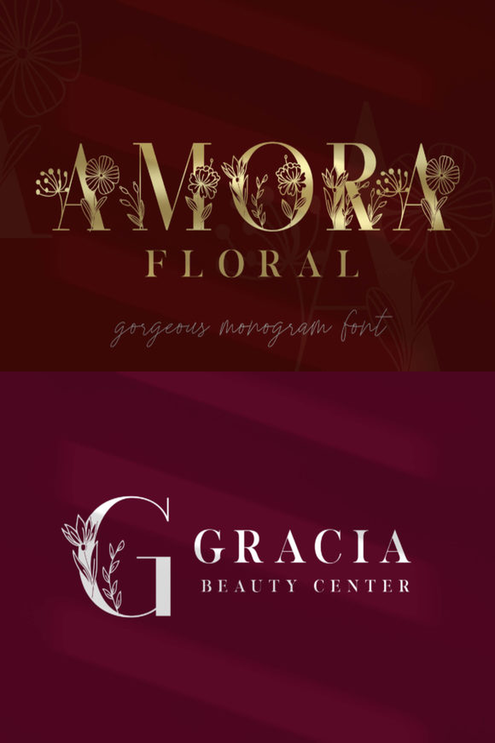 Amora Elegant Monogram Font
