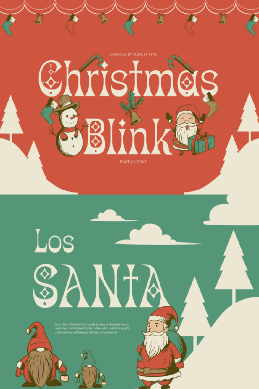 Christmas Blink Font