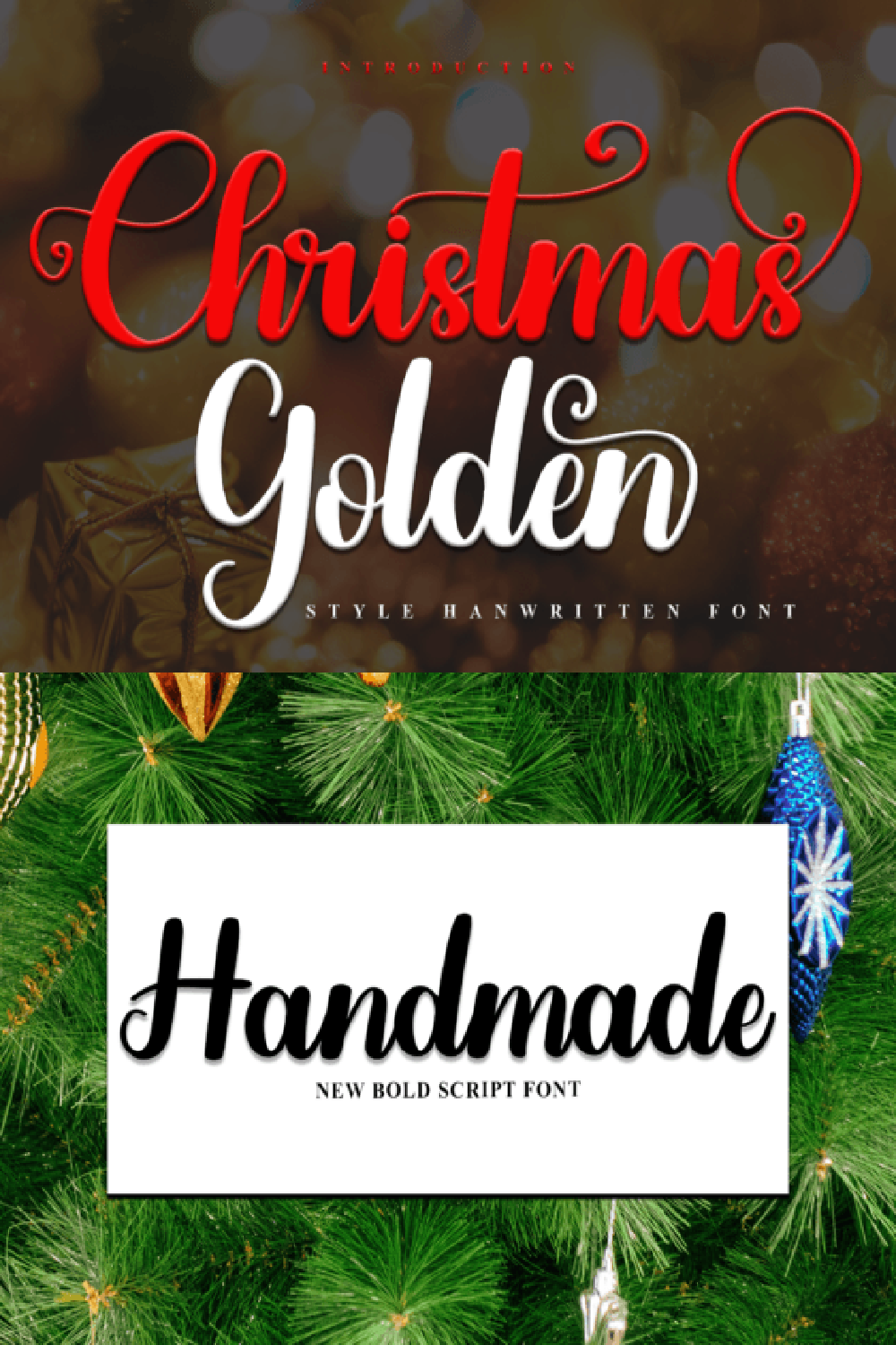 Christmas Golden Font