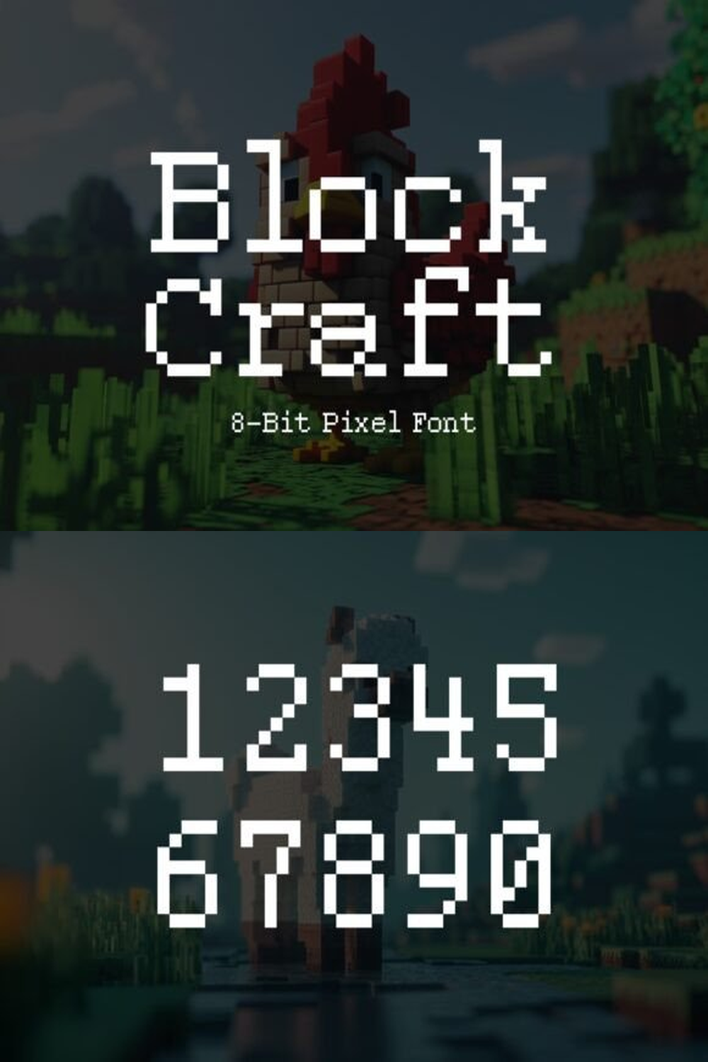 Block Craft Font
