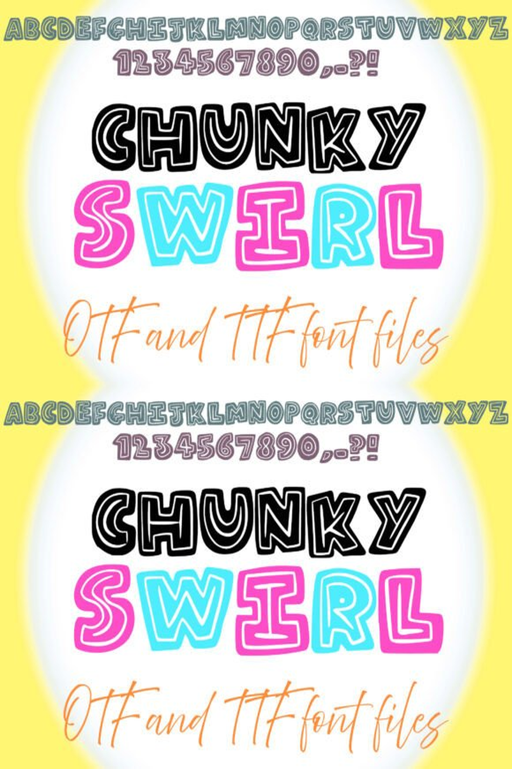 Chunky Swirl Font