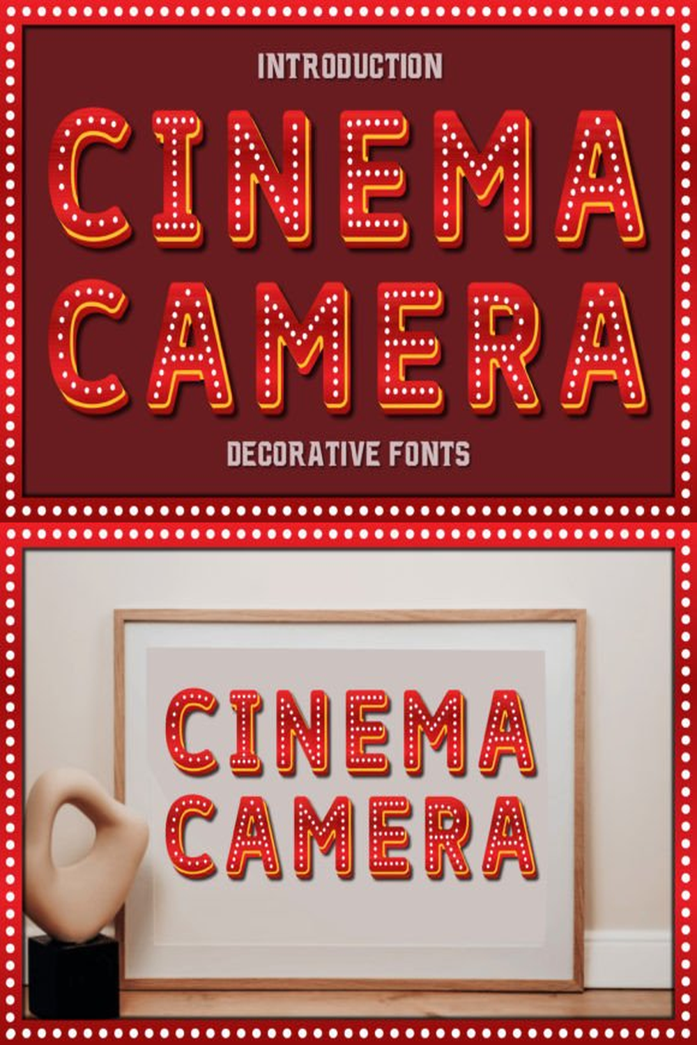 Cinema Camera Font